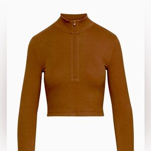 🟤ARITZIA🟤 MONARCH 1/2 ZIP LONGSLEEVE